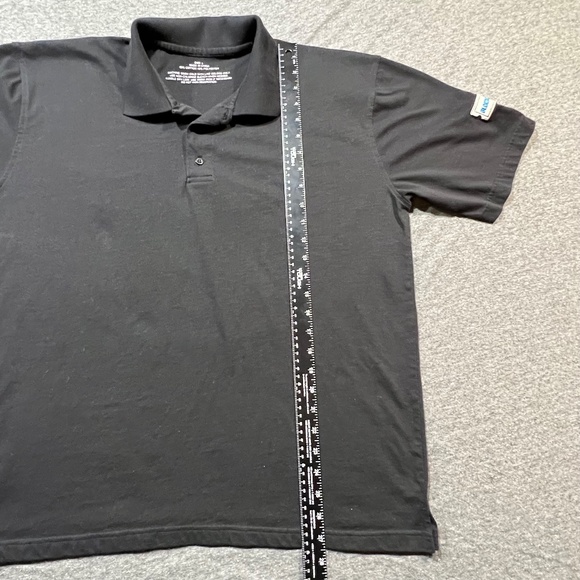 Vintage Blockbuster Employee Polo Black with Left Arm Logo | Size Large - Picture 10 of 10